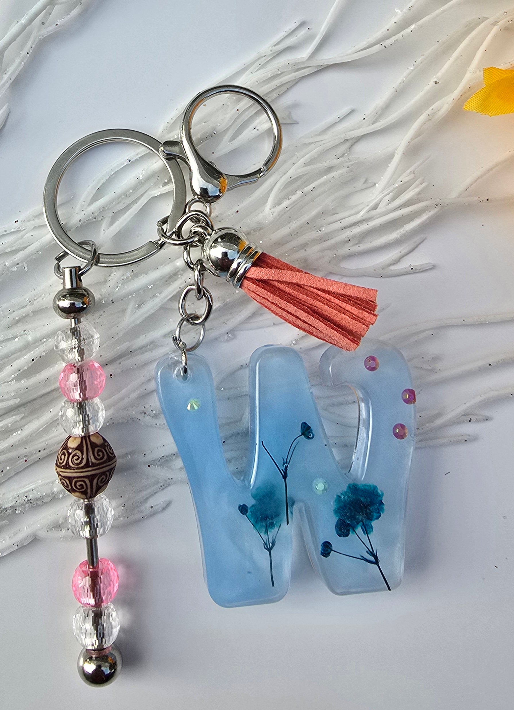 Llaveros personalizados con letras