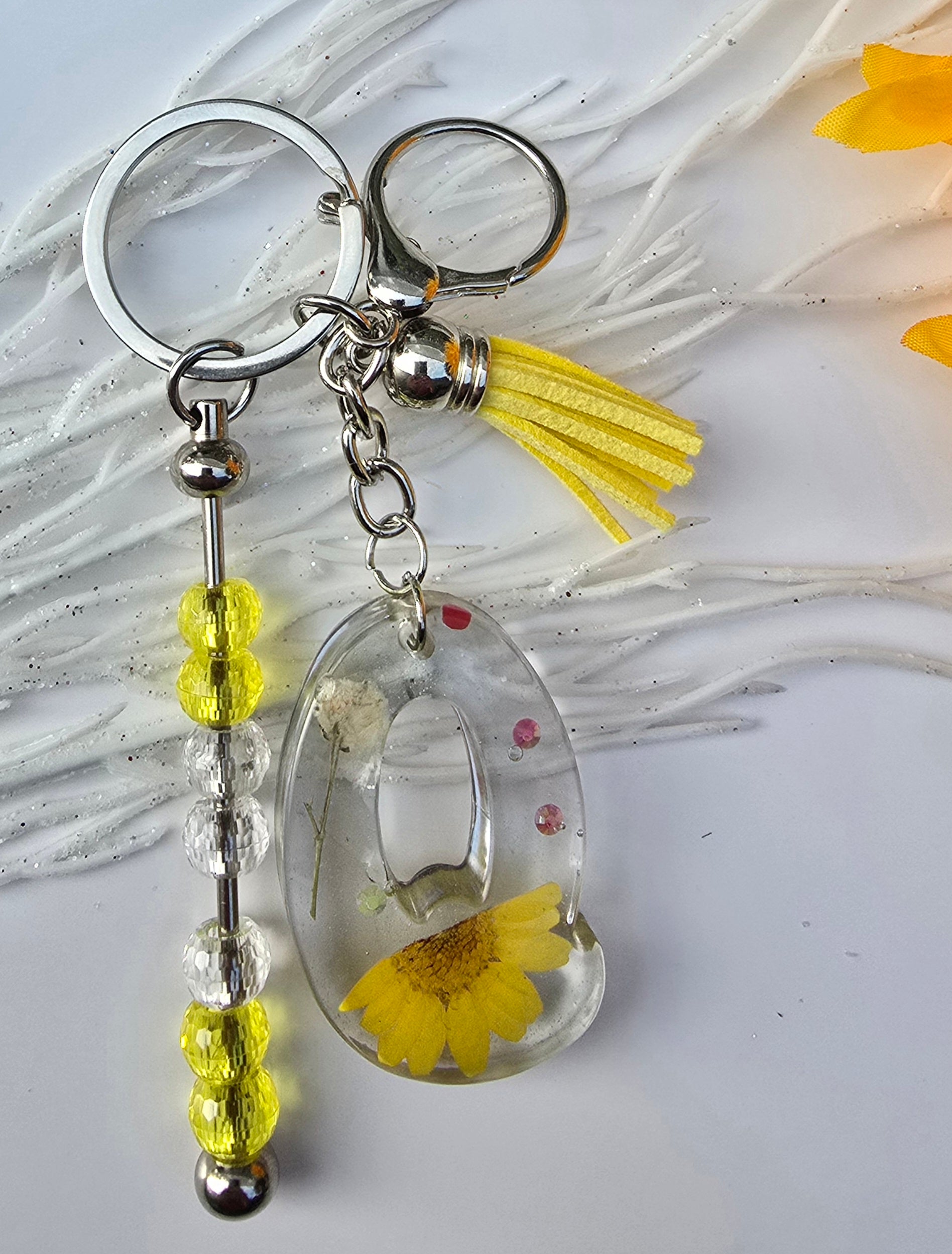 Llaveros personalizados con letras
