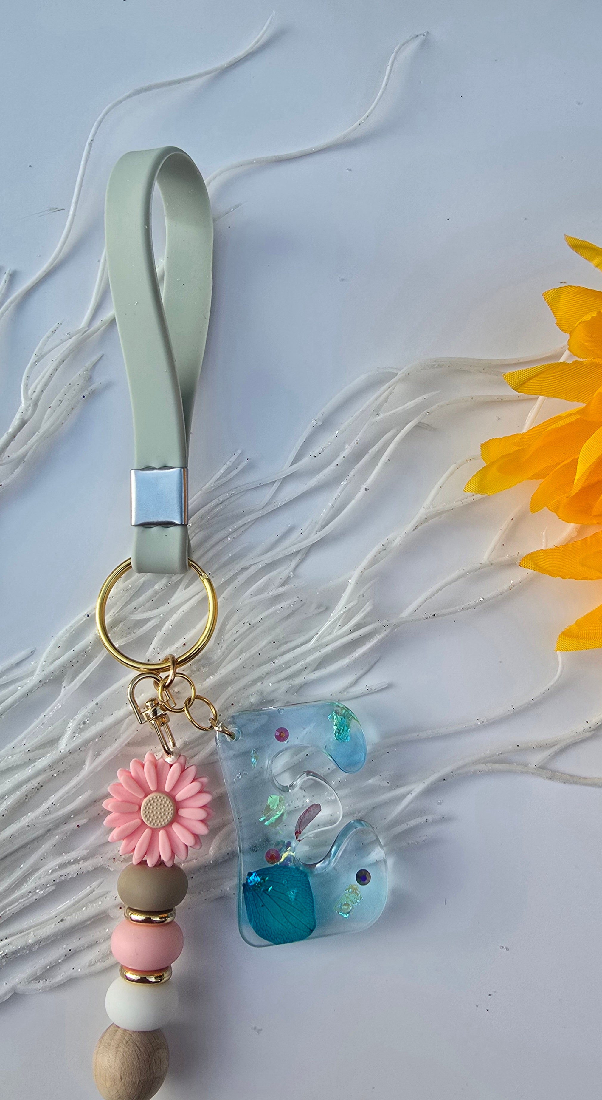 Llaveros personalizados con letras