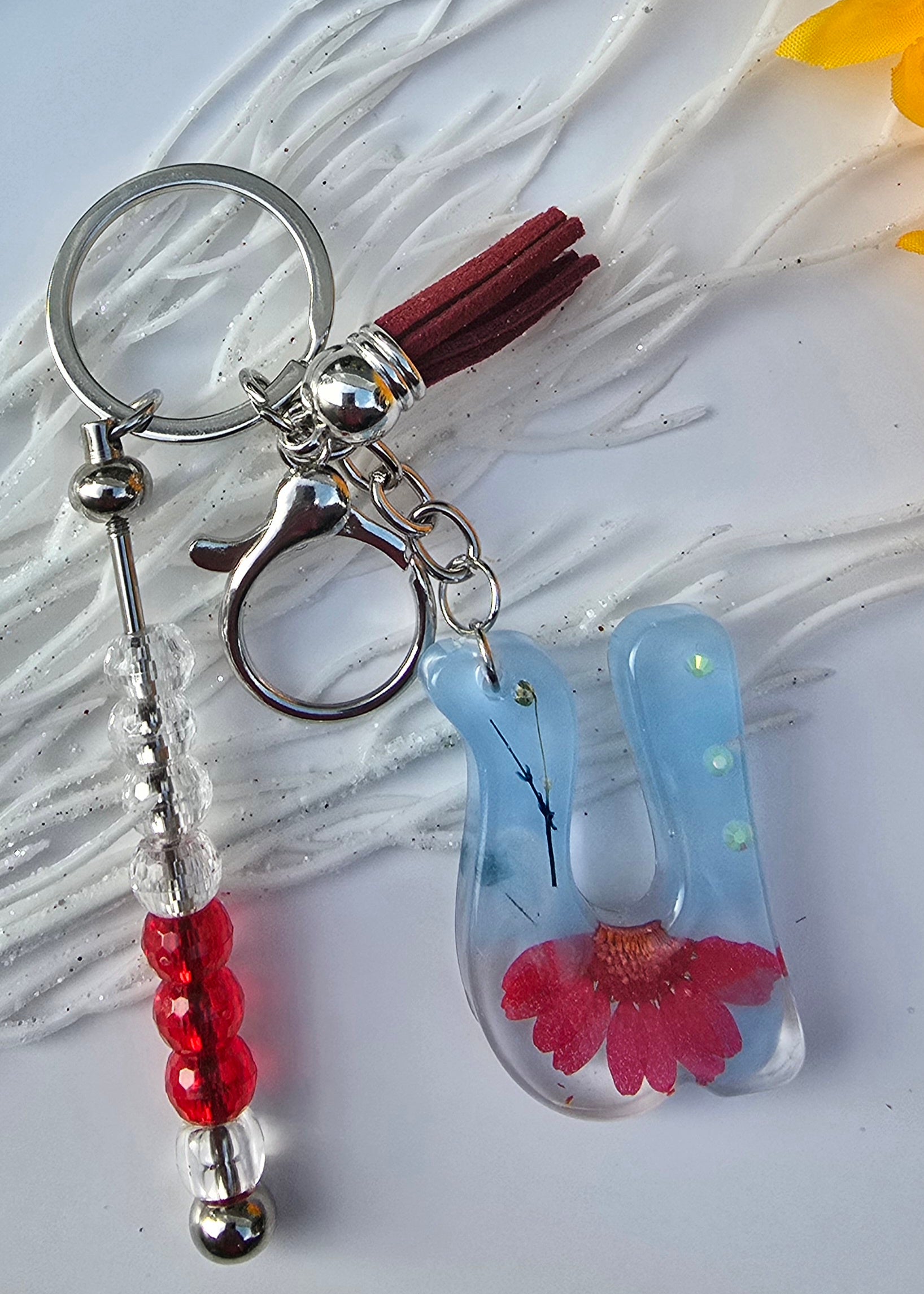 Llaveros personalizados con letras