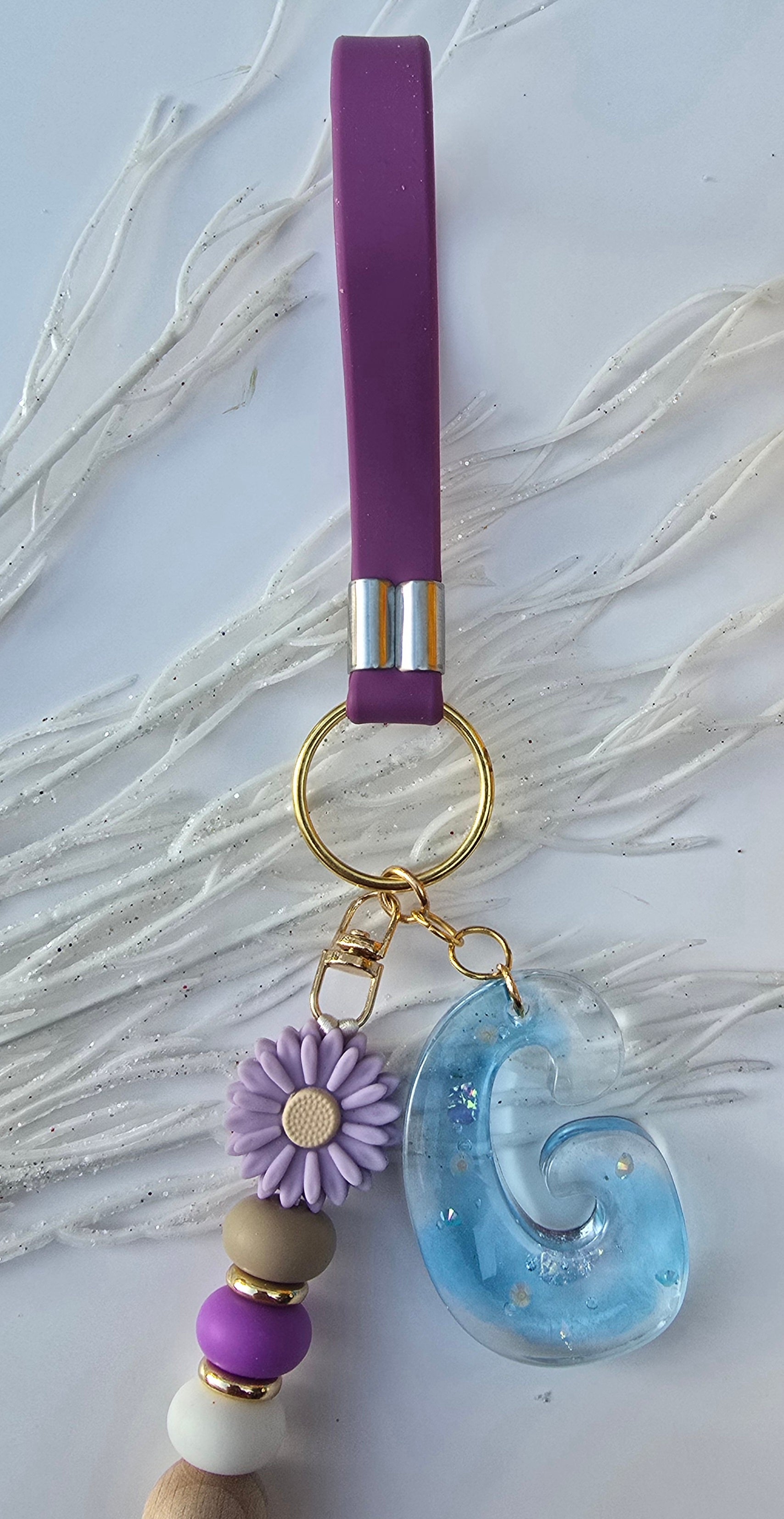 Llaveros personalizados con letras