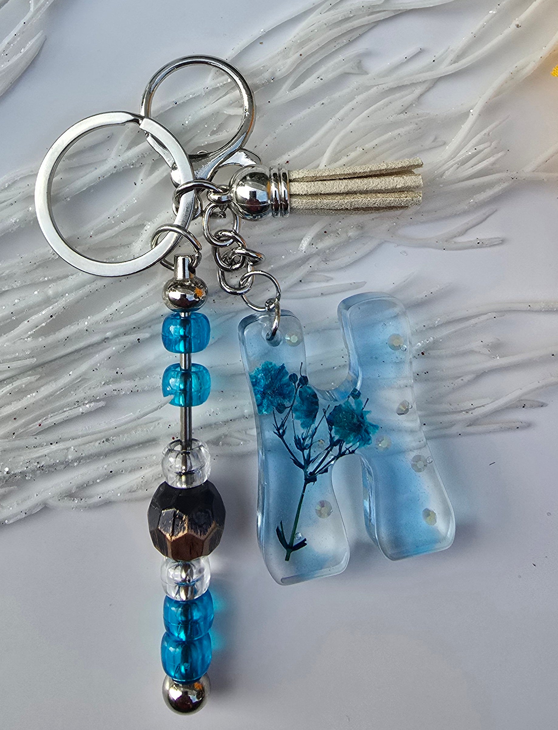 Llaveros personalizados con letras