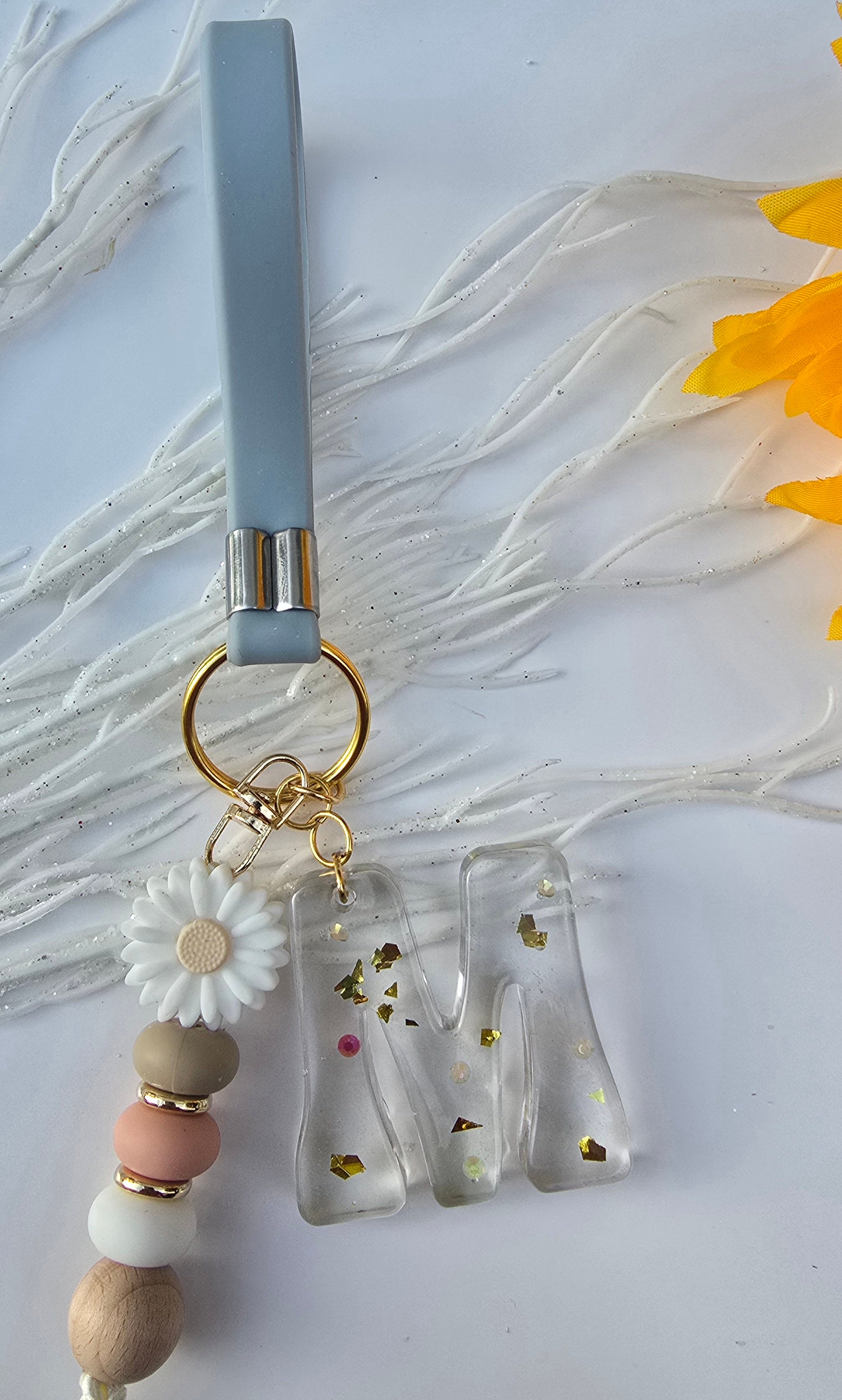Llaveros personalizados con letras