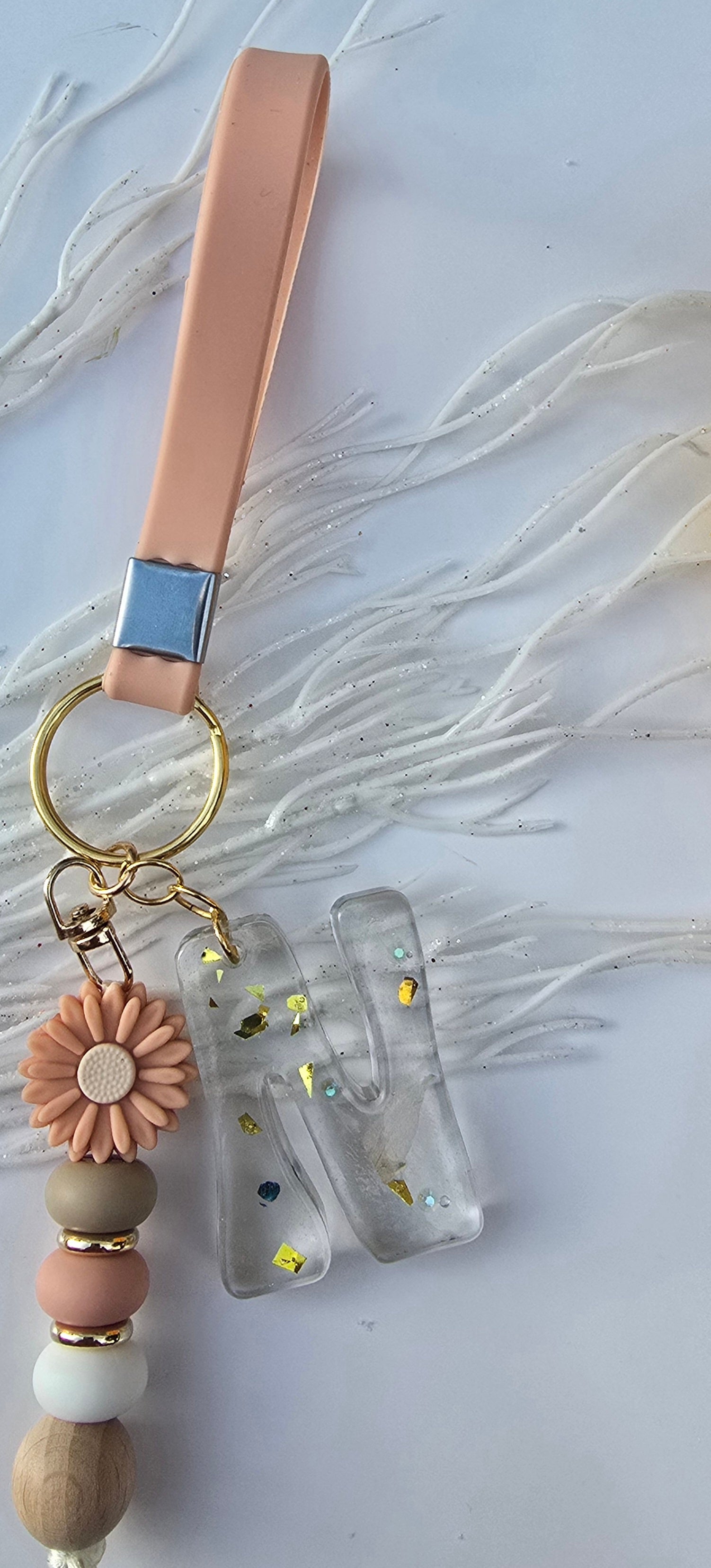 Llaveros personalizados con letras